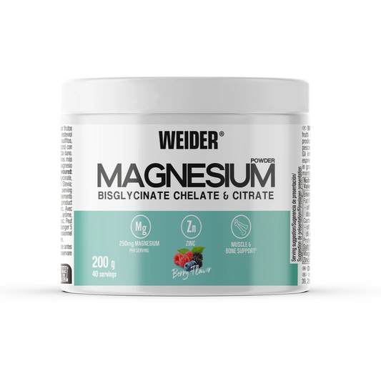 Weider Magnesium Bisglycinate & Citrate Pulver