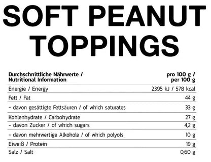 Soft Peanut Toppings